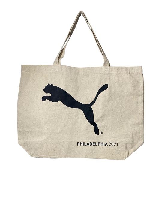 Puma Handbags - NWOT Puma Loco White Canvas Tote Bag Made in the USA